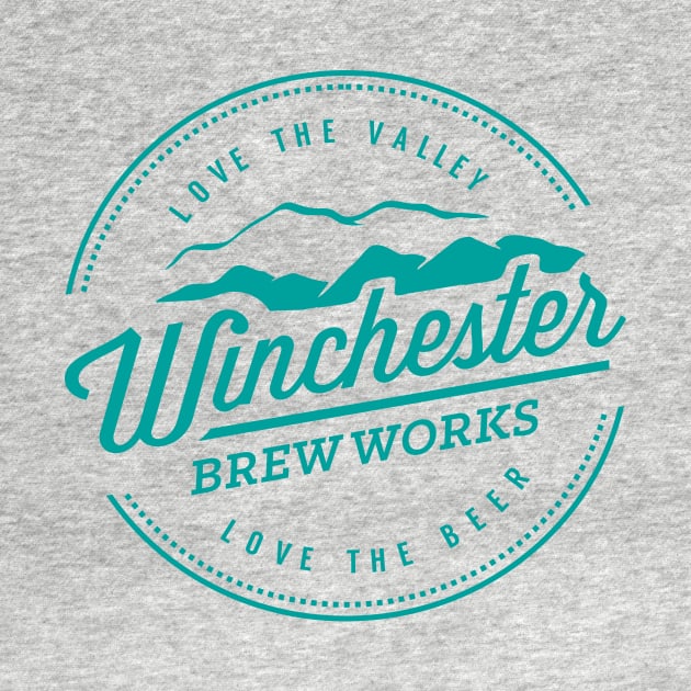Winchester Brew Works logo (dark ink) by Winchester Brew Works